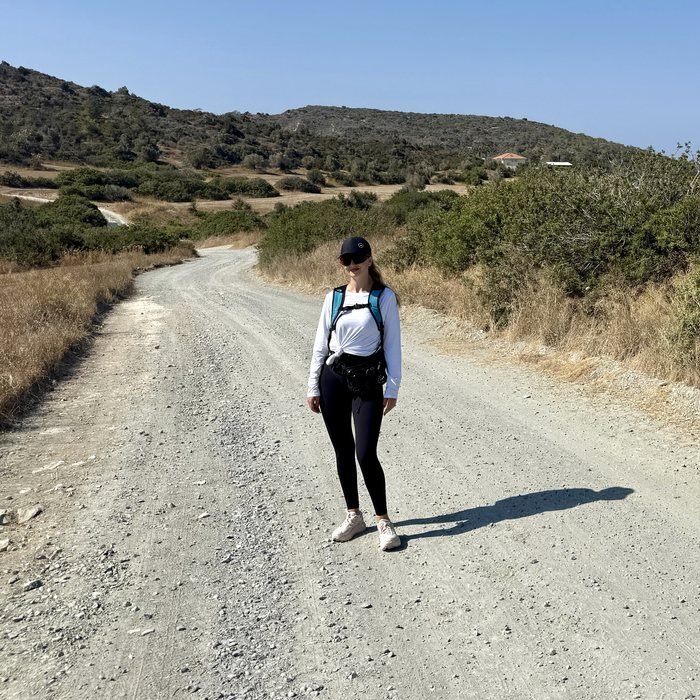 Hiking in the hills