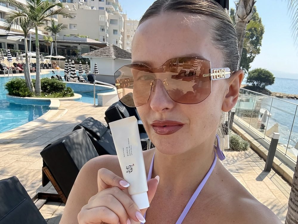 Beauty of Joseon Relief Sun: Rice + Probiotics SPF50+ (50 ml) — own photo by Malvina